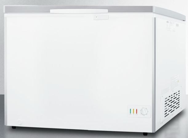 Summit® Commercial 10 Cu. Ft. White Chest Freezer